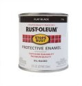 Stops Rust(R) - Spray Paint & Rust Prevention - 8oz 237mL - Can -- Flat Black, All Scales, Testor Corp 7776730