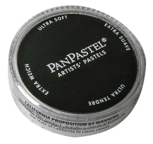 Panpastel Color Powder -- Black, All Scales, Pan Pastel 28005
