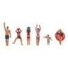 Bathing and Swimming -- pkg(6), HO, Faller Gmbh 151687