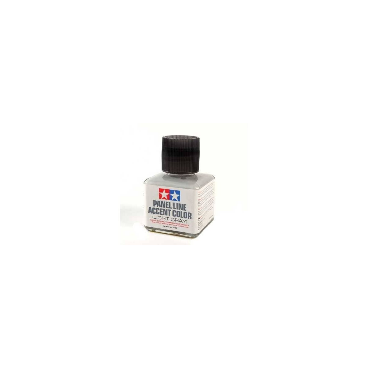 Panel Line Accent Color Wash 1.35oz 40ml -- Light Gray, All Scales, Tamiya Paints 87189