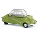1955 Messerschmitt KR200 3-Wheeled Kabinenroller - Assembled -- Green, HO, Busch Gmbh & Co Kg 48814