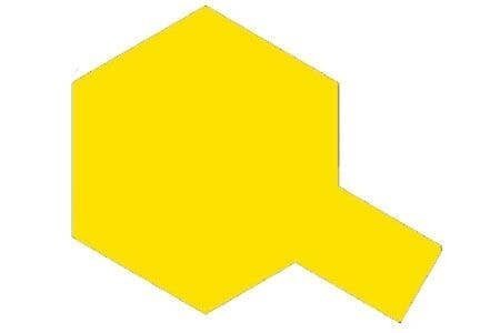 Acrylic Clear Colors - 3/4oz 23mL Bottle -- Yellow, All Scales, Tamiya Paints 81024
