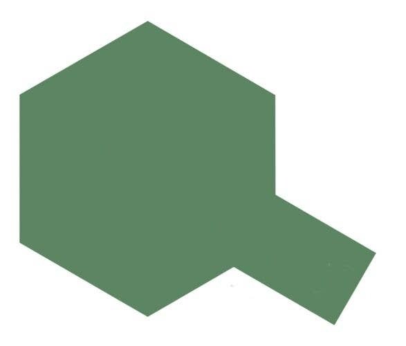 Flat Acrylic Paint 1/3oz 10ml -- XF-89 Dark Green 2, All Scales, Tamiya Paints 81789