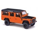 1983 Land Rover Defender SUV - Assembled -- Last Edition (orange, black), HO, Busch Gmbh & Co Kg 50330