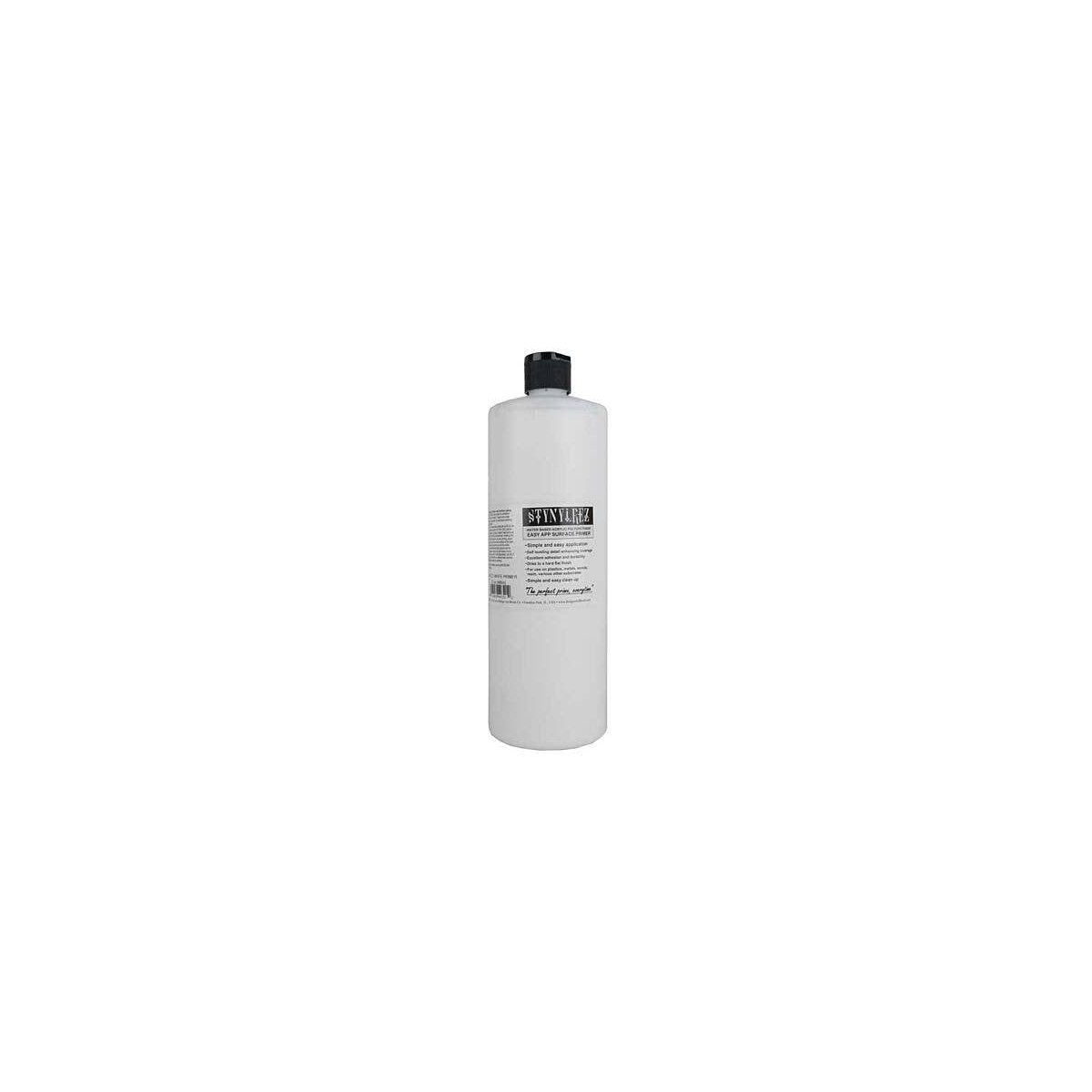 Primer - 32oz .95L - Modelflex Paint -- White, All Scales, Badger Air Brush Co 321