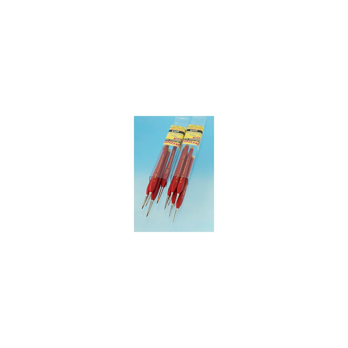 Precision Paint Brush Set - Flex-I-File(R) -- Fine - 1 Each 0-3, All Scales, Profile Accessories Inc. BRF4P