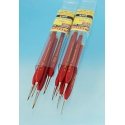 Precision Paint Brush Set - Flex-I-File(R) -- Fine - 1 Each 0-3, All Scales, Profile Accessories Inc. BRF4P