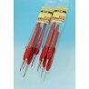 Precision Paint Brush Set - Flex-I-File(R) -- Fine - 1 Each 0-3, All Scales, Profile Accessories Inc. BRF4P