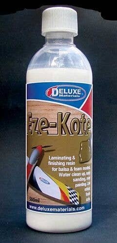 Eze-Kote Laminating & Finishing Resin -- 16.9oz 500mL, All Scales, Deluxe Materials Ltd BD37