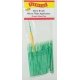 Nano Brush Bulk Pack -- Short Tip (green) pkg(100), All Scales, Profile Accessories Inc. N934001B