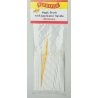 Magic Brush Bulk Pack -- Fine (white) pkg(100), All Scales, Profile Accessories Inc. M930001B