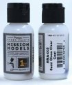 Water-Based Acrylic Paint 1oz 29.6ml -- MMA-005 Semi Gloss Clear, All Scales, Mission Models A5