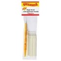 Magic Brush -- Fine & 1 Applicator Handle/Holder (white) pkg(18), All Scales, Profile Accessories Inc. M930001