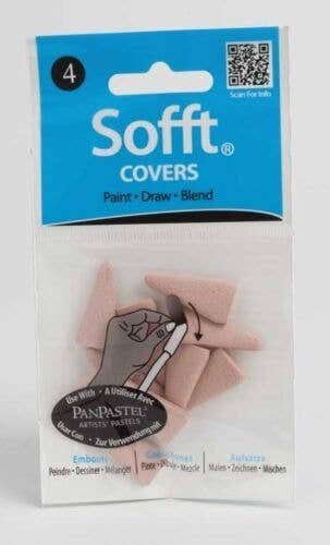 Panpastel Sofft Covers -- No.4 Point pkg(10), All Scales, Pan Pastel 62004
