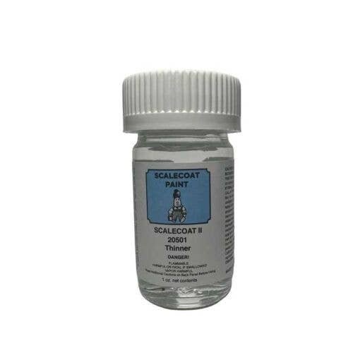 Scalecoat II Thinner 1oz 29.6ml, All Scales, Scalecoat Model Paint 20501