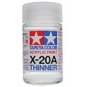 Acrylic Thinner -- Medium - 1.35oz 40mL, All Scales, Tamiya Paints 81030