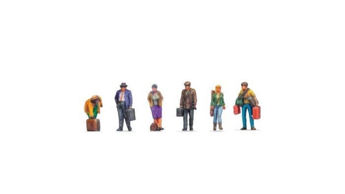 Travelers - Color 3D Print -- pkg(6), N, Noch Gmbh & Co 35310