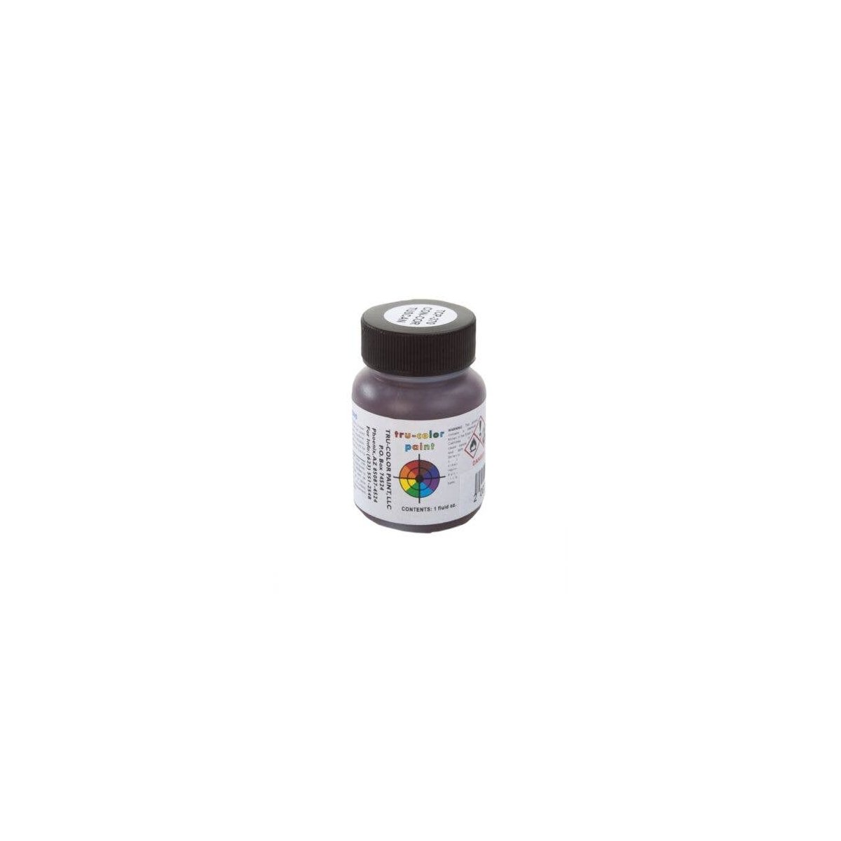 Railroad Color Acrylic Paints - 1oz 29.6mL -- Trailer-Train Yellow, All Scales, Tru-Color Paint 379