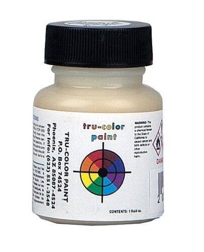 Railroad Color Acrylic Paints - 1oz 29.6mL -- Brooklyn & Queens Transit Cream, All Scales, Tru-Color Paint 342