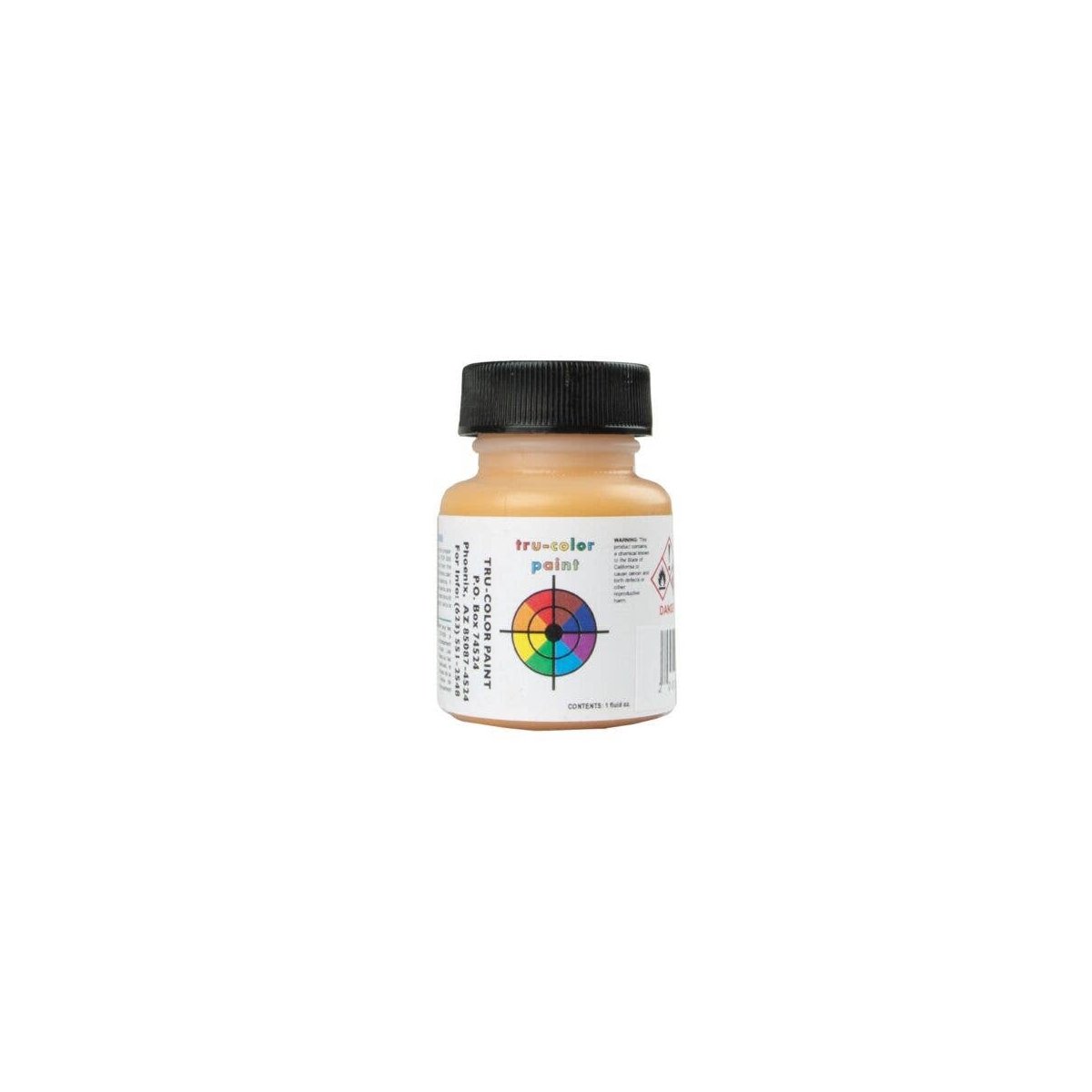 Railroad Color Acrylic Paints - 1oz 29.6mL -- Chicago Metra Commuter Railroad North Red-O, All Scales, Tru-Color Paint 361