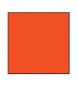 Railroad Color Acrylic Paints - 1oz 29.6mL -- Pacific Fruit Express Orange, All Scales, Tru-Color Paint 280