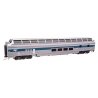 85′ Budd Great Dome - Ready to Run -- Amtrak(R) Ph VI 10031, HO, WalthersProto 13605