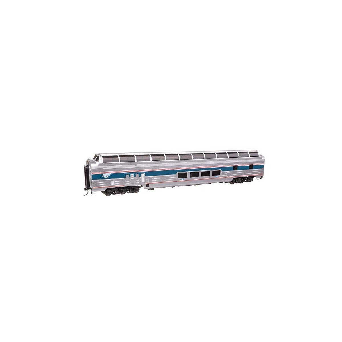 85′ Budd Great Dome - Lighted - Ready to Run -- Amtrak(R) Ph VI w/Decal, HO, WalthersProto 14604