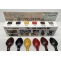 Santa Fe Paint Set - 6 - 1oz 29.6ml Bottles -- Includes 19, 20, 21, 22, 251, 333, All Scales, Tru-Color Paint 11010