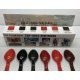 New Haven Railroad Paint Set - 6 1oz 29.6ml Bottles -- New Haven 1 Each: 709-36, 37, 38, All Scales, Tru-Color Paint 11013