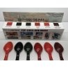 New Haven Railroad Paint Set - 6 1oz 29.6ml Bottles -- New Haven 1 Each: 709-36, 37, 38, All Scales, Tru-Color Paint 11013