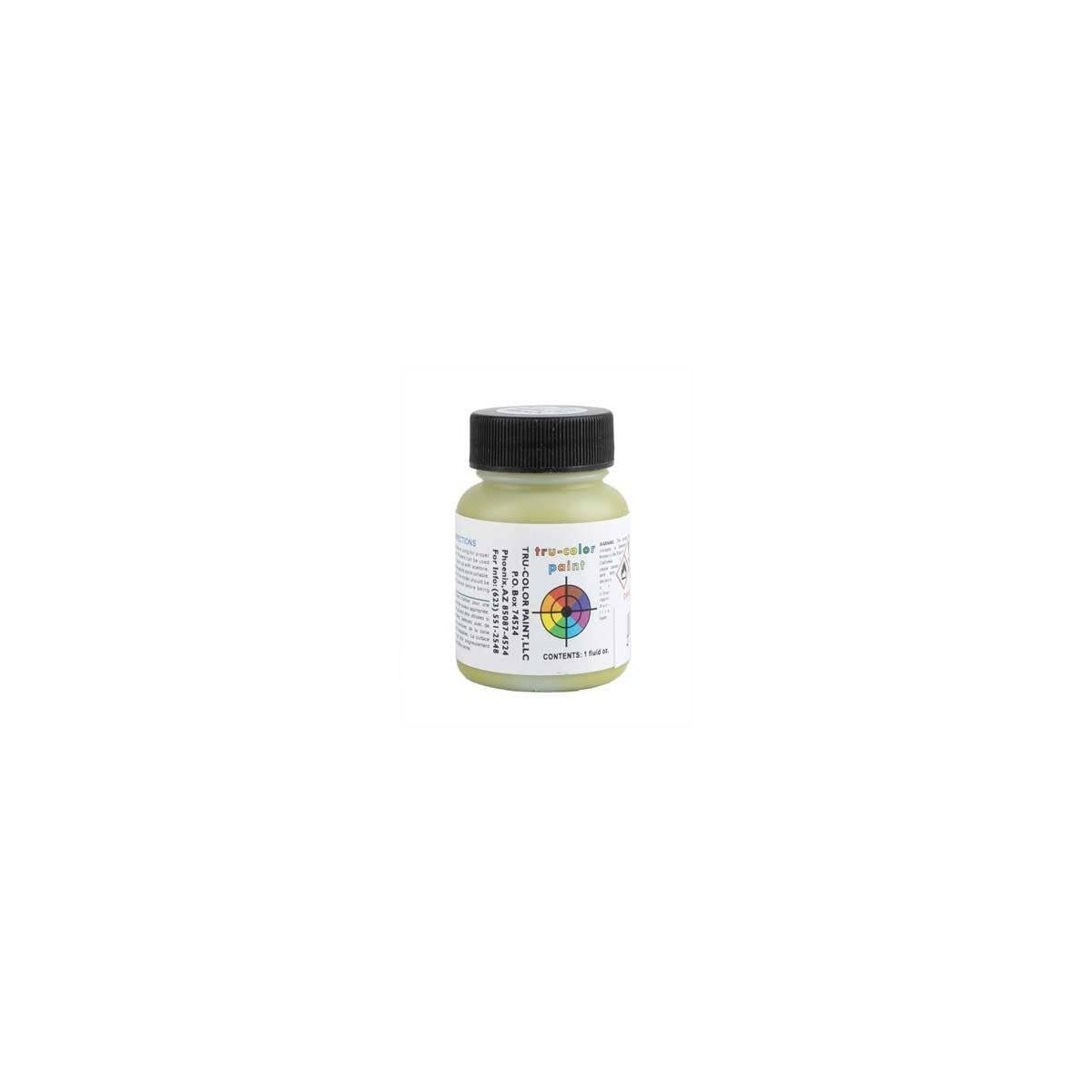 Railroad Color Acrylic Paints - 1oz 29.6ml -- GO Transit Light Green, All Scales, Tru-Color Paint 388