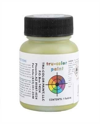 Railroad Color Acrylic Paints - 1oz 29.6ml -- GO Transit Light Green, All Scales, Tru-Color Paint 388