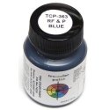 Railroad Color Acrylic Paints - 1oz 29.6mL -- Richmond, Fredericksburg & Potomac Blue, All Scales, Tru-Color Paint 363