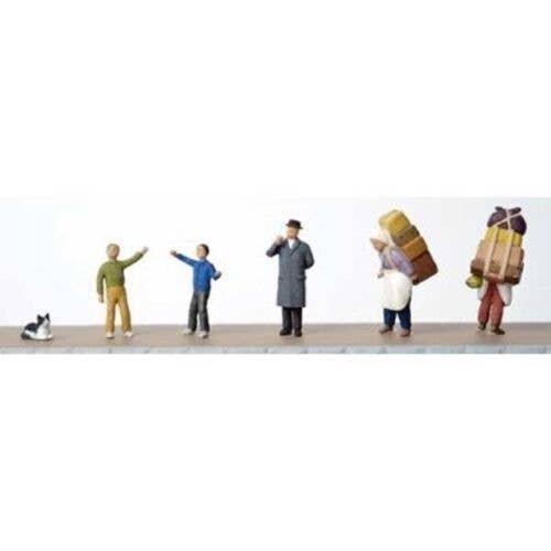 Train Passengers with Cat, HO, TomyTec Co LTD 284499