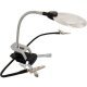 Helping Hands Magnifier -- With LED Light & 2 Hands, All Scales, Excel Hobby Blades Corp. 55669