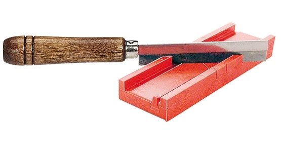 Saw/Mini Mitre Box Combo -- Includes 200 Saw (32 TPI), All Scales, Zona Tools 251