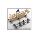 Mini Bar Clamps -- pkg(6), All Scales, Bachmann Industries 39127