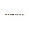 Farm Cows -- pkg(6), N, TomyTec Co LTD 328124