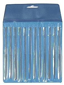 Needle File Set -- 12 Assorted Files, 5-1/2′ Long, All Scales, Excel Hobby Blades Corp. 55607