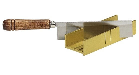 Mitre Box & Universal Razor Saw Set -- Aluminum, All Scales, Zona Tools 35241