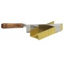 Mitre Box & Universal Razor Saw Set -- Aluminum, All Scales, Zona Tools 35241