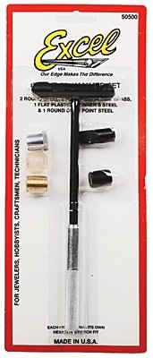 Combination Hammer w/7 Heads, All Scales, Excel Hobby Blades Corp. 50500