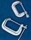 Mini Clamps -- 3/4` and 1`, All Scales, Mascot Precision Tools 210