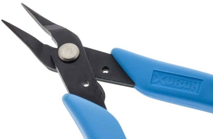Long Nose Plier w/Cutter, All Scales, Xuron Corp. 90139