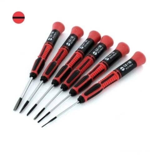 Blade Screwdriver Set -- pkg(6), All Scales, Evergreen Scale Models 72100