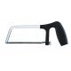 Deluxe Junior Hack Saw -- Blade Tensioning End Screw w/Plastic Molded Handle, All Scales, Zona Tools 650
