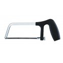 Deluxe Junior Hack Saw -- Blade Tensioning End Screw w/Plastic Molded Handle, All Scales, Zona Tools 650