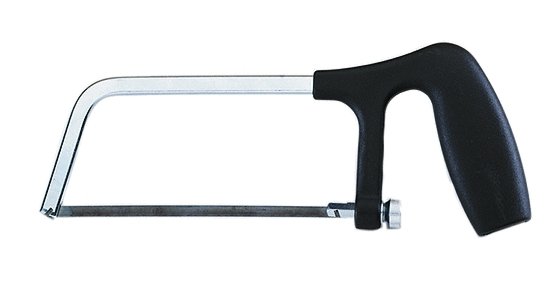 Deluxe Junior Hack Saw -- Blade Tensioning End Screw w/Plastic Molded Handle, All Scales, Zona Tools 650