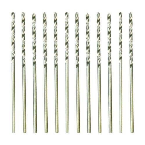 Fine High-Speed Twist Drill Bit - pkg(12) in Tube, Carded -- 50, All Scales, Excel Hobby Blades Corp. 50050