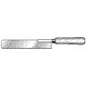 Flush Cutting Saw -- 16 Teeth Per Inch - .012 x 6-1/2 x 1-1/4′ .03 x 16.5 x 3.2cm Blade, All Scales, Zona Tools 35400